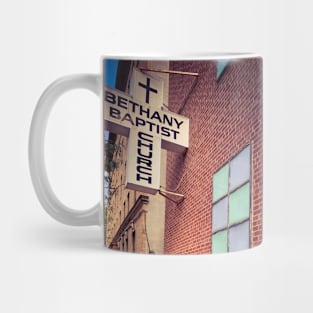 Harlem Church Street Manhattan NYC Mug